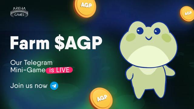 Farm $AGP Tokens: Join Our Froggy Telegram Mini Game Airdrop!