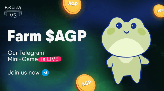 Farm $AGP Tokens: Join Our Froggy Telegram Mini Game Airdrop!