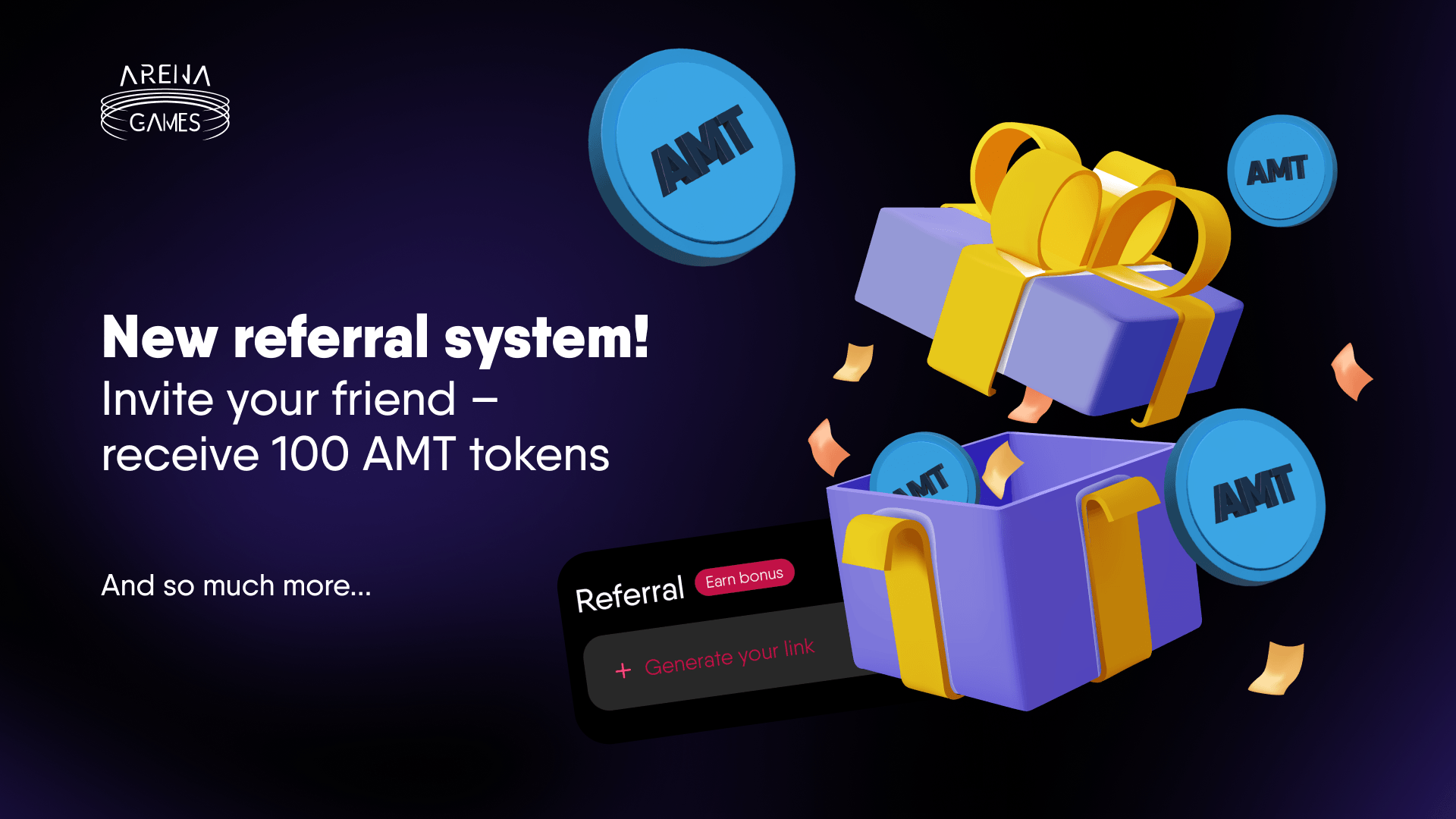 Arena Games Referral Program: Your Pathway to Unbeatable Rewards and Real-World Gains
