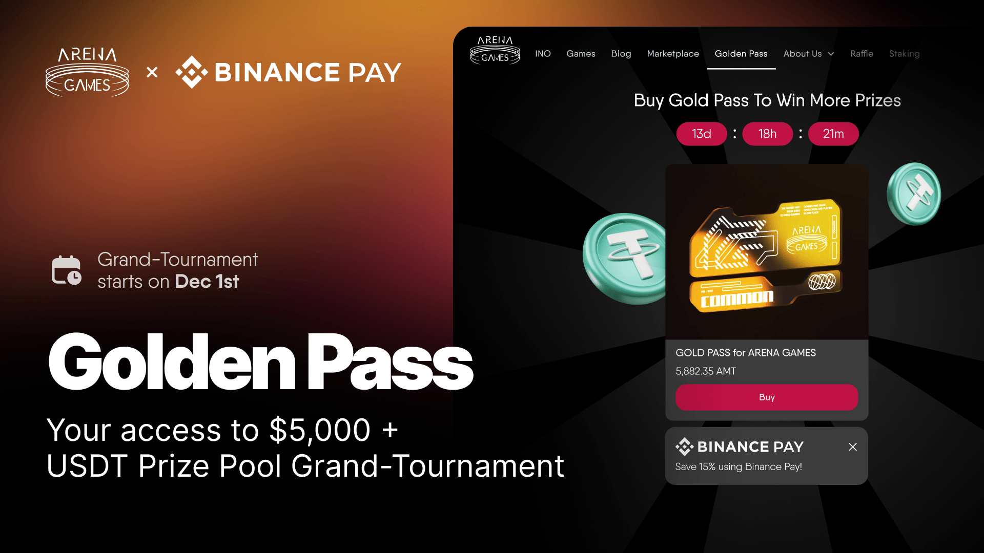Welcome to the Arena Games Grand Tournament & Grand Final